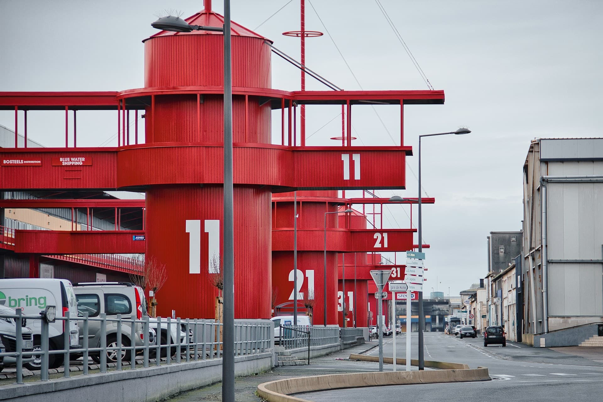 The harbour and old town of Boulogne-sur-Mer