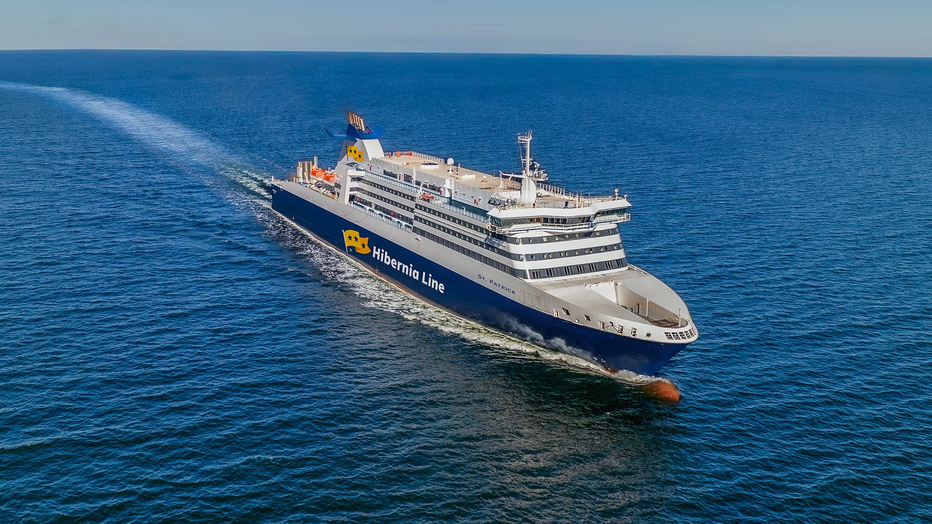 MV Hibernia Spirit under way at sea